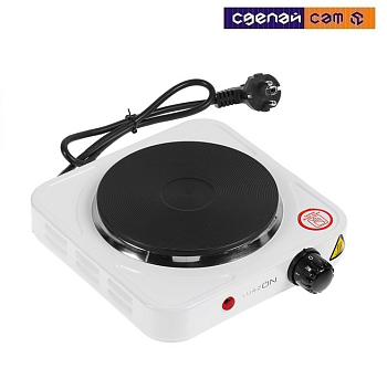 Плитка электрическая LuazON LHP-002