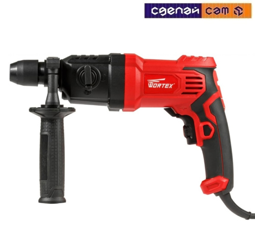 Перфоратор WORTEX RH 2427 в коробке + набор буров