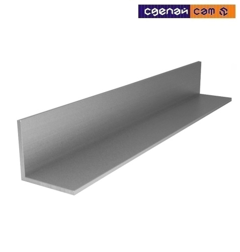 ПилотПро алюминиевый уголок 20×20×1 (2,95 м) Серебро QuickStick