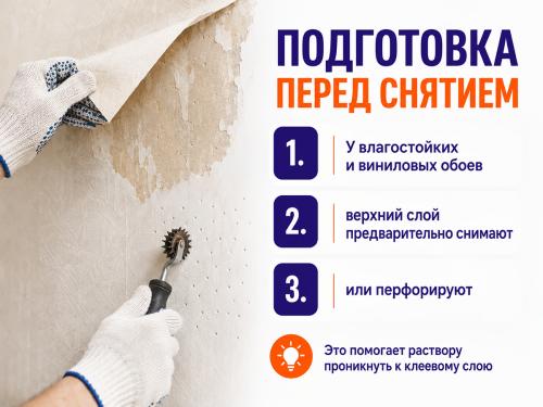 Средство для удаления обоев PUFAS Tap-Ex, 1 л фото 4