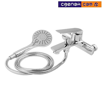 Смеситель для ванны (Lt) кор. изл. D35 AVBEN3-A454 AV Engineering