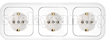 Розетка РС16-353с заземляющим контактом