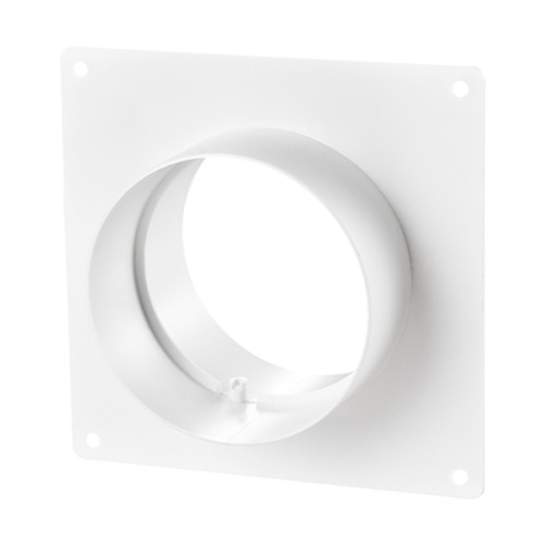 252 Соединитель d125 с пластиной настенной