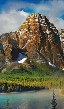 Электрообогреватель бытовой настенный "Дыхание тепла", модель ЭОБН-0,4-220-УХЛ4 (Горный пейзаж)