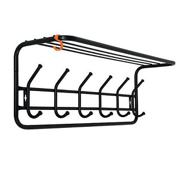 Вешалка настенная ВСП-7 черная