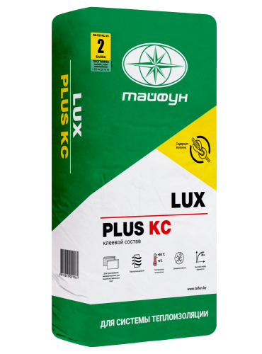 Клеевой состав Lux Plus КС1 для системы теплоизоляции
