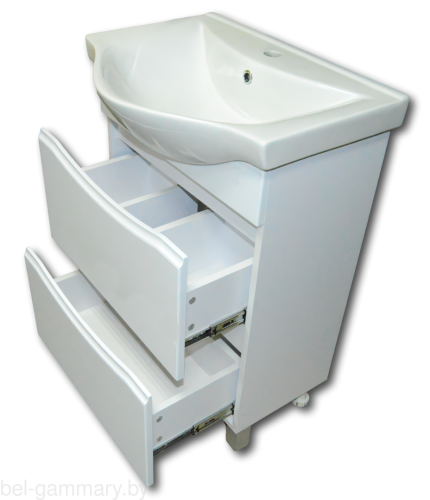 Тумба под умыв. с умыв. Гамма Р24оФ8/2-У60 Альбатрос-10060