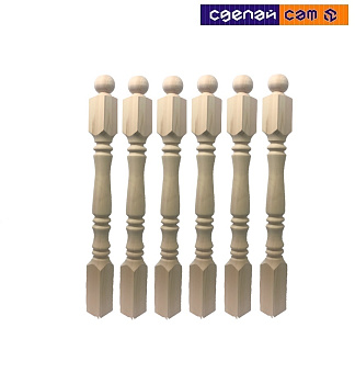 Столб заходной 1200х80х80мм