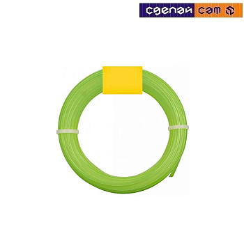 Леска для триммера сечение квадрат диаметр 3,0 катушка 15 м