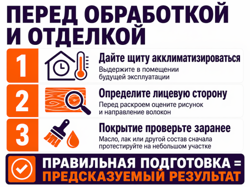 Мебельный щит из дуба 3000×300×40 мм, сорт 2/3, цельноламельный фото 4