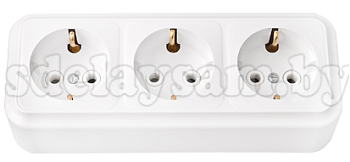 Розетка РА16-265 с заземляющим контактом