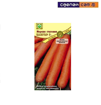 Морковь Бангор F1 столовая 