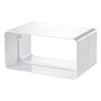 Соединитель ПВХ 110*55 ,515 плоских каналов