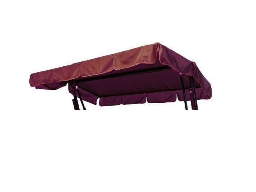 Тент качелей универсальный (бордовый) с1189 (2020х1430мм.)