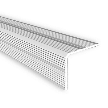 Порог алюминиевый, 87-01Т, 1.8м, серебро