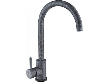 W4998-3-24 Смеситель для кухни, нерж. сталь SUS304, ГРАФИТ  Wisent