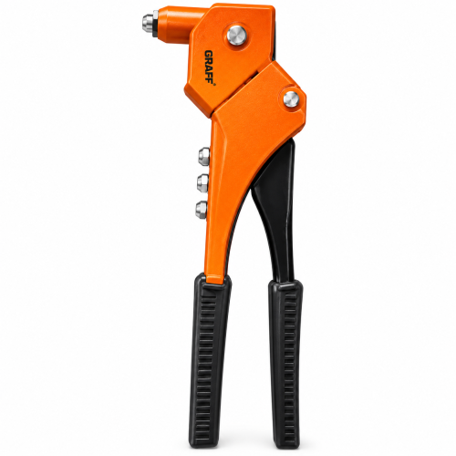Заклёпочник поворотный GRAFF MA1008, 0–360°, 290 мм
