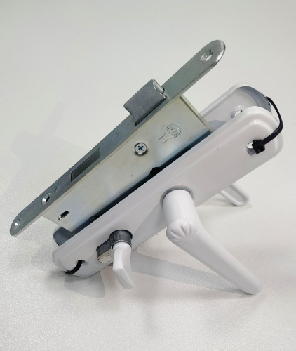 Замок цилиндровый врезной ЗВ4-Б-5К-29-02/1.2 белый