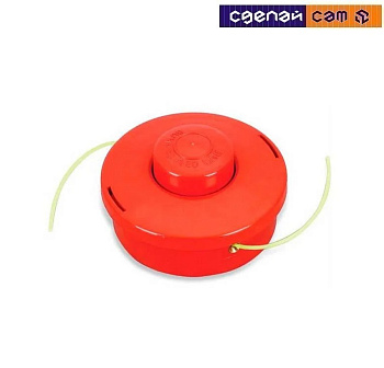 Головка косильная для бензотриммера красная М10x1,25