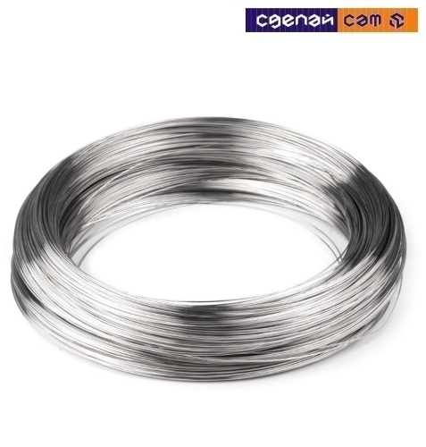 Проволока вязальная оцинкованная D.0,8мм/1 кг (250м)