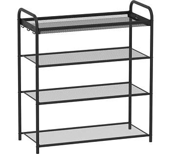 Подставка для обуви "Верона 24" (VERONA 24 shoe rack) (Черный)