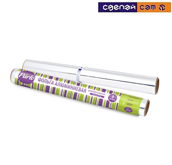 PARLO Фольга пищевая 29 х 8 метров ролик    