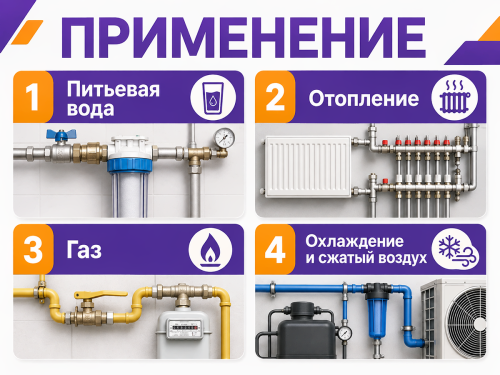 Паста для резьбовых соединений Multipak 5527502, 20 г фото 3