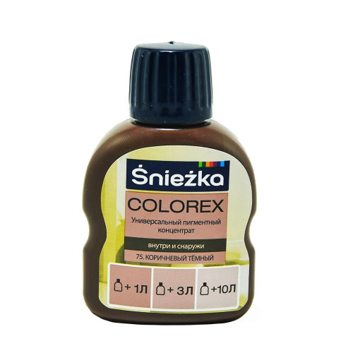 Краситель Colorex 75 (темно-коричневый)