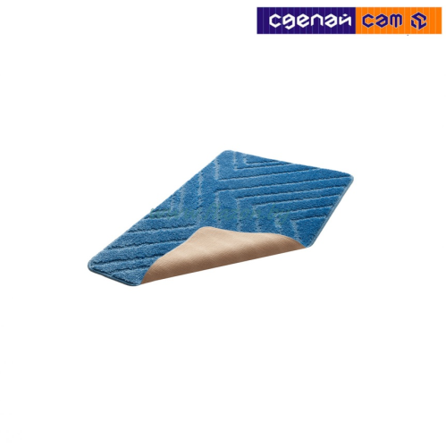 Коврик для в/к "BANYOLIN CLASSIC" из 1-й шт, 60х100 см ТЕМНАЯ ФУКСИЯ