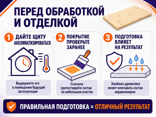 Мебельный щит из сосны/ели 200×300×18 мм, сорт 1/2