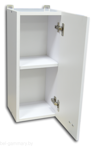 Шкаф настенный Гамма 40.25 Ф2 прав.(белый)