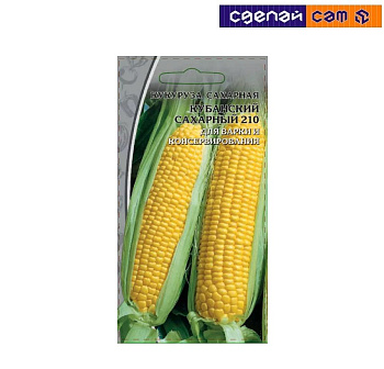 Кукуруза Кубанский Сахарный 210 сахарная цв/п 5 гр.