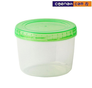 Банка с завинчивающейся крышкой 0,5 л