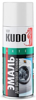 Эмаль "KUDO" для бытовой техники белая 520 мл