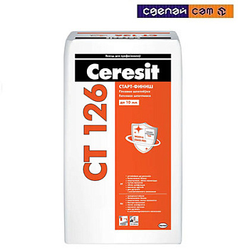 Шпатлевка Ceresit CT126 20кг