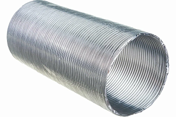 Воздуховод гибкий алюминиевый гофрированный, L до 3м 150ВА
