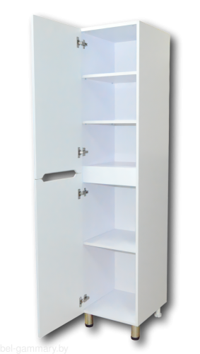 Шкаф-пенал Гамма 52.30 оФ8 лев.(белый)