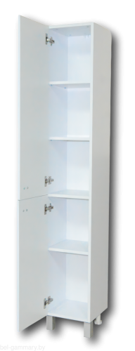 Шкаф-пенал Гамма 50.03 оФ2 лев.(белый)