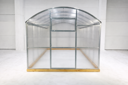 Теплица "Прямостенная 3" 8х3х2.2 м (труба 20х40х0.8) шаг 1м