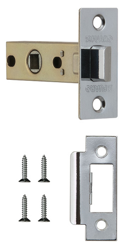 Защелка врезная METF12-45-25 (F12-45-25) CP хром (27359) (FUARO)