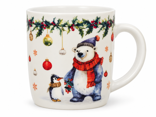 Кружка керамическая PERFECTO LINEA Winter Fable-4, в коробке, 340 мл, 30-505011