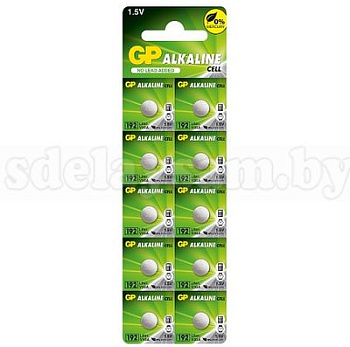 Элемент питания GP 192/LR41/V3GA 10BP