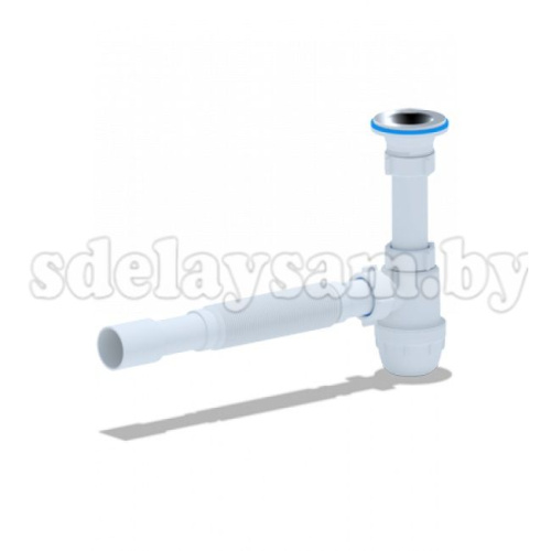 Сифон Ани 1 1/4"*32 "Юнг" с гибкой трубой 32*32/40 ВМ1015