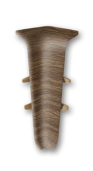 Угол внутренний для плинтуса 70мм "Идеал Деконика", 291 Орех