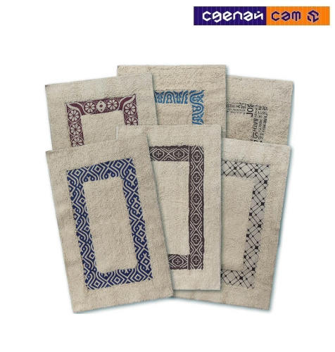 Коврик хлопковый 40х60 см "Орнамент" (20200) 