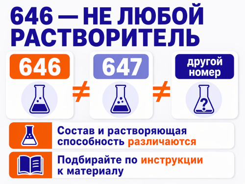 Растворитель 646 GoldDecor, 0,4 л фото 3