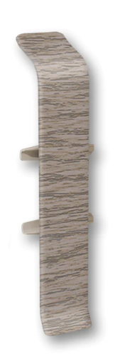 Соединитель  для плинтуса 70мм "Идеал Деконика", 215 Дуб снежный