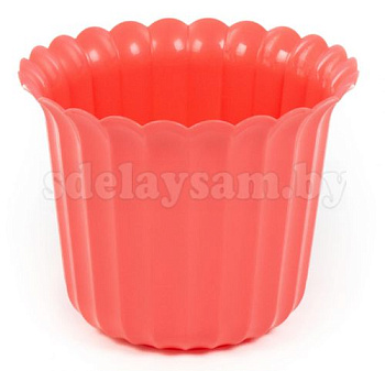 Горшок цветочный "Виола"  h=110 мм - 1 л розовый