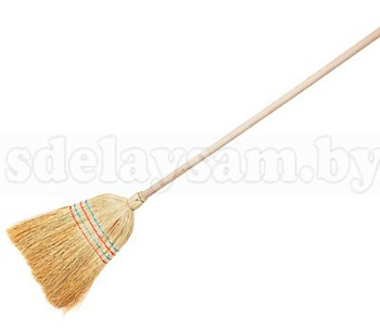Веник "Сорго" с черенком