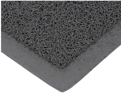 Коврик пористый с надписью (серый) 40х60 см